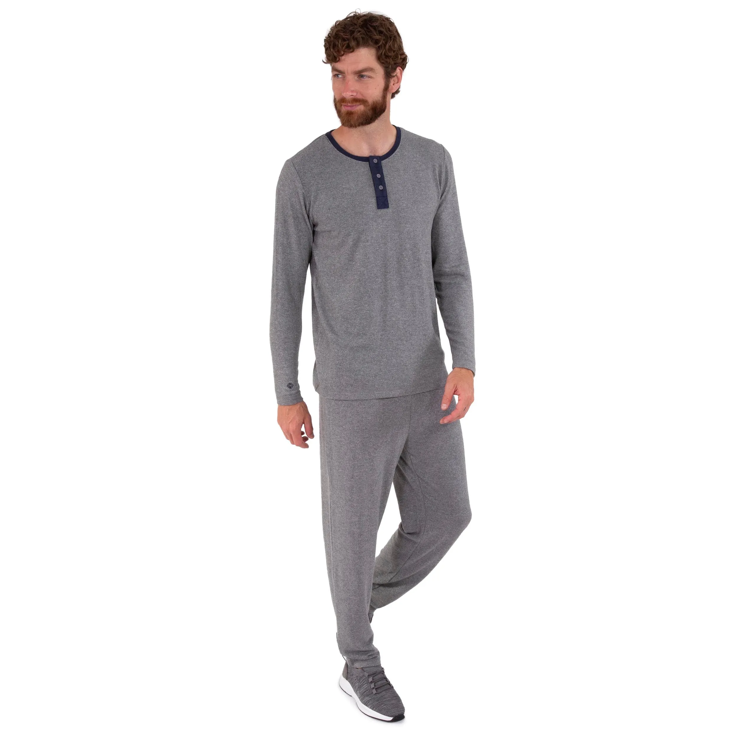 T-shirt manches longues Homme Gris