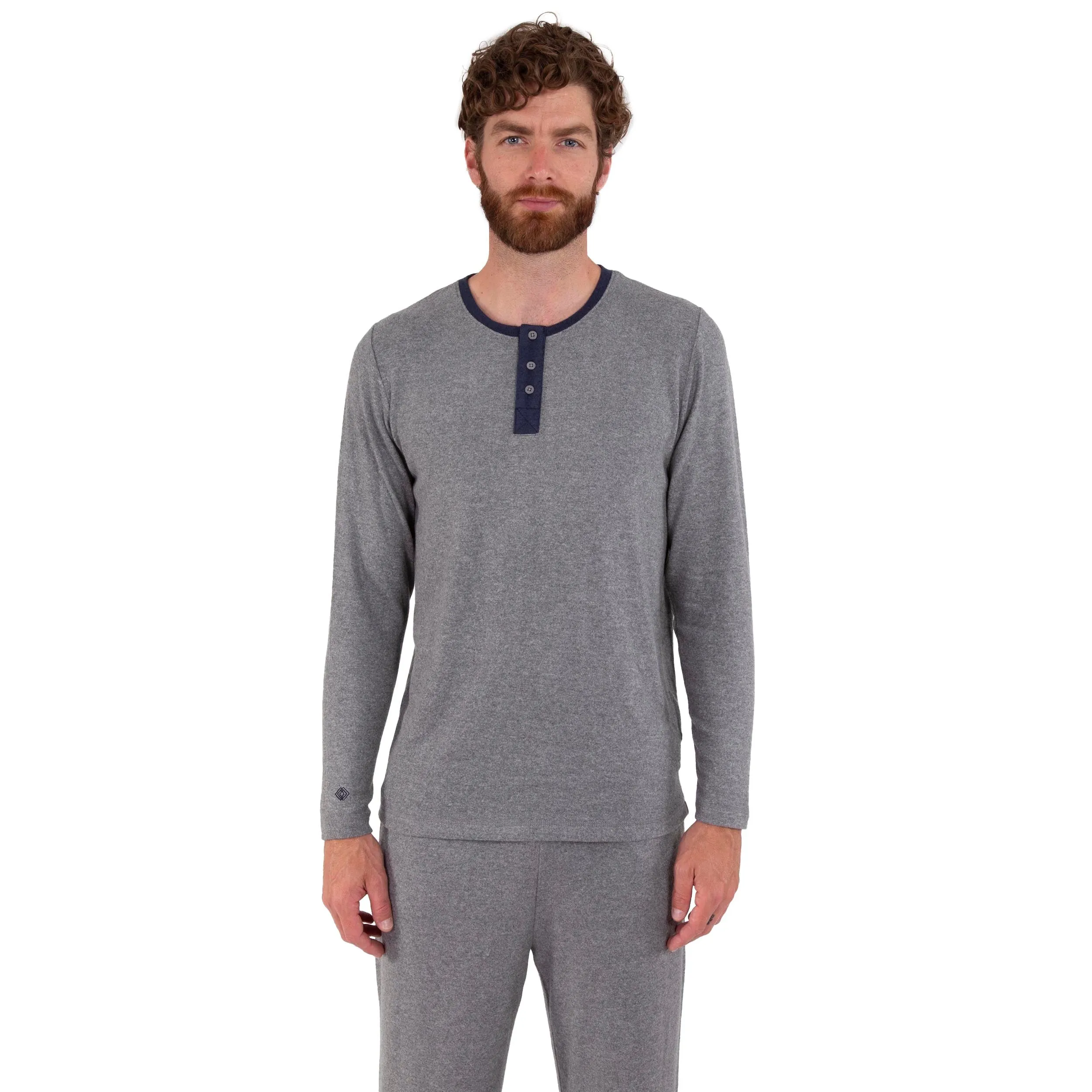 T-shirt manches longues Homme Gris