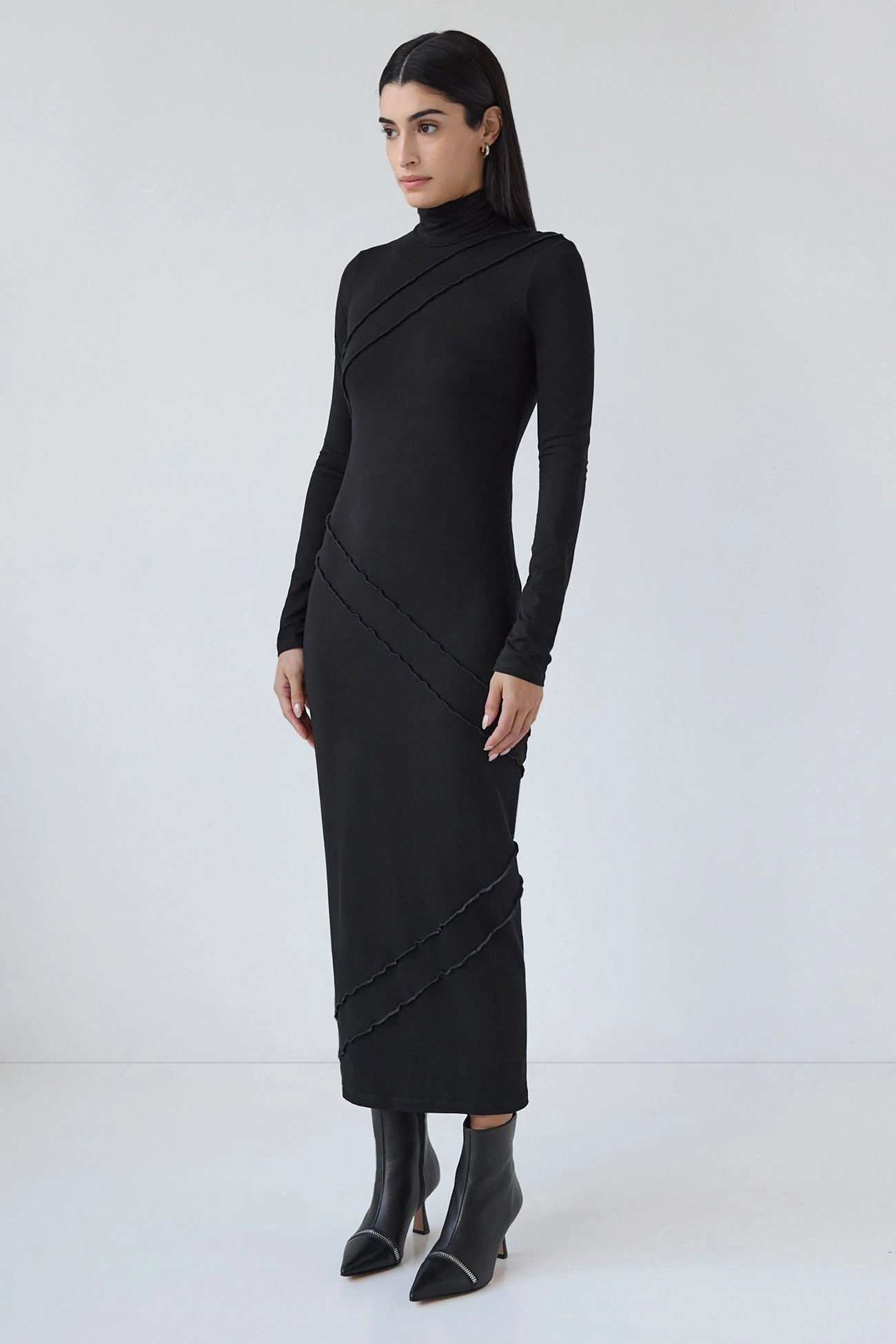 Recycled Polyester Blend Cozy Sweater Malcolm Dress