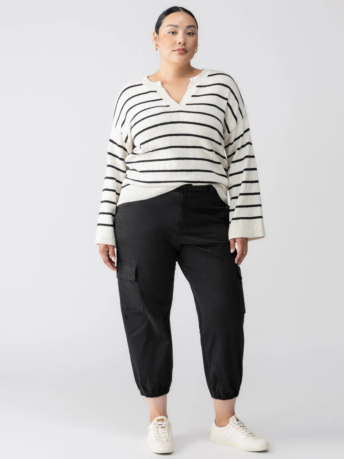 Take Over Jogger Mid-Rise Pant Black Extended Sizing High Durability Thread