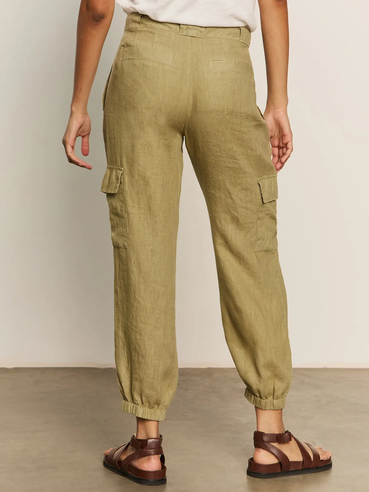Take Over Linen Jogger Standard Rise Pant Bamboo Active Layer