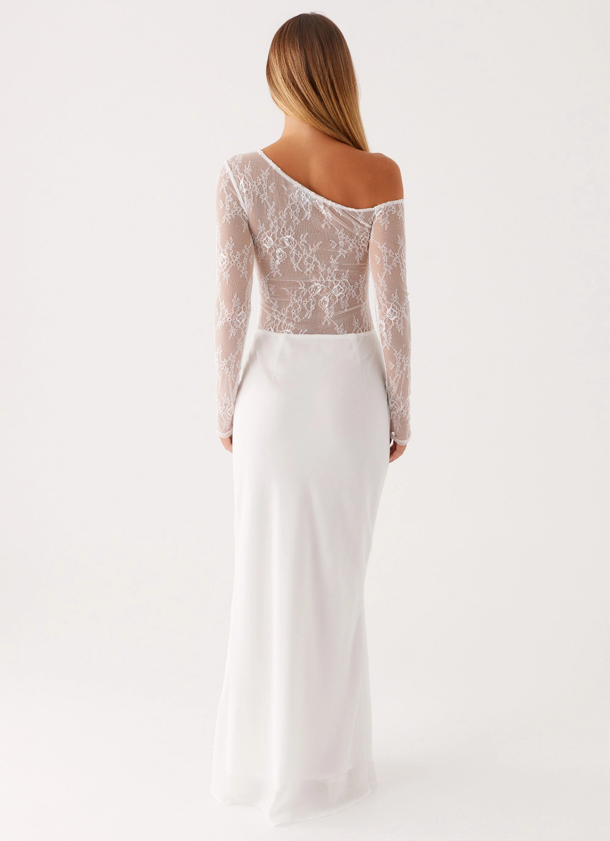 Evening Ready Take Your Time Maxi Dress - White