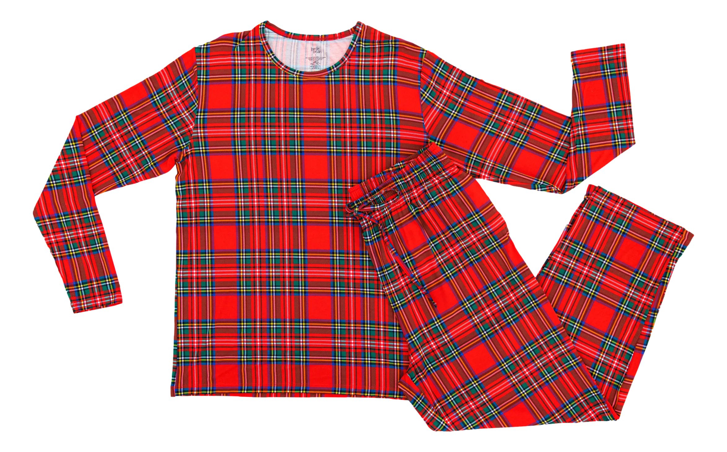 Tartan Plaid Men's Lounge Set