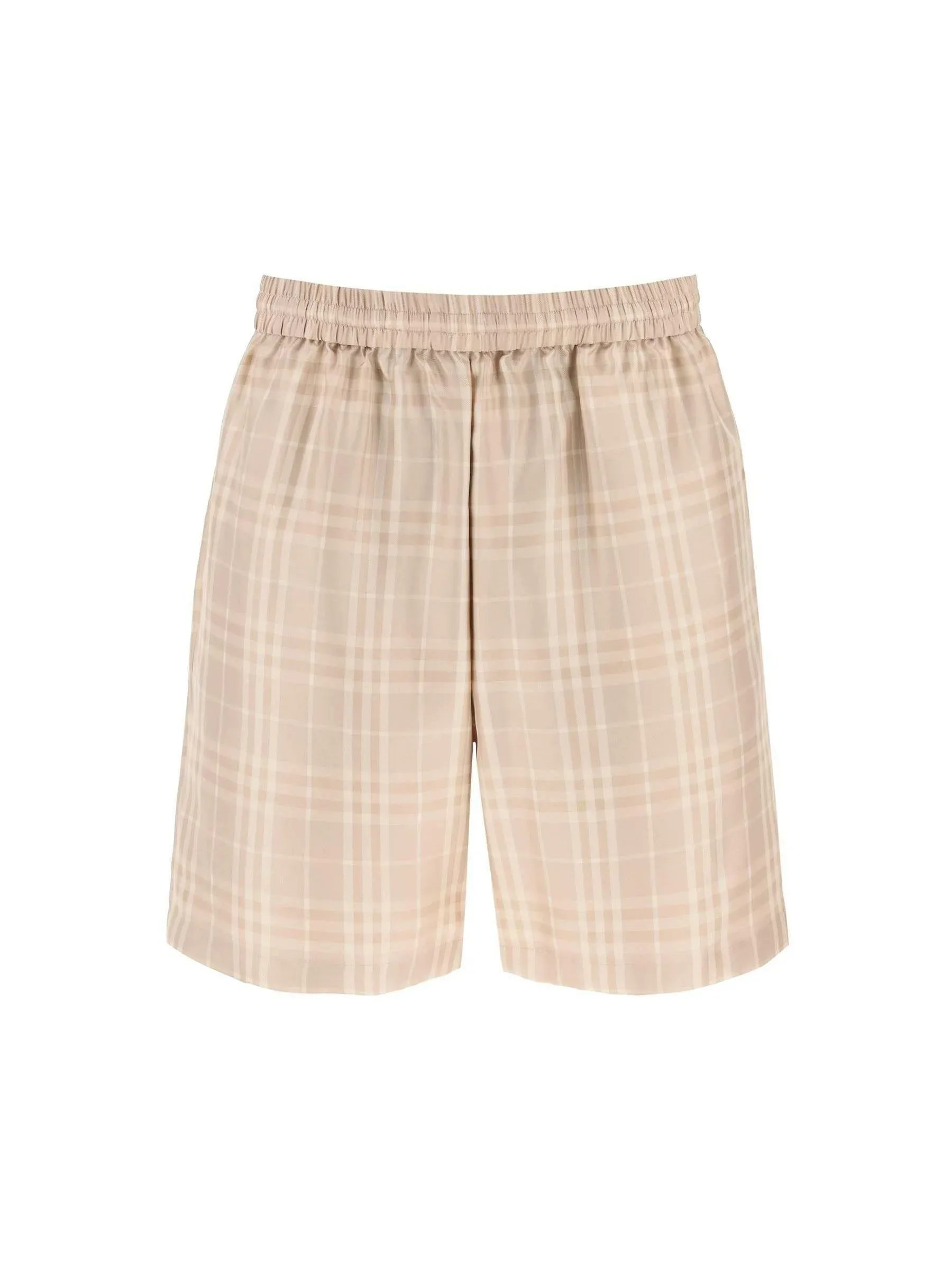 Tartan Silk Shorts
