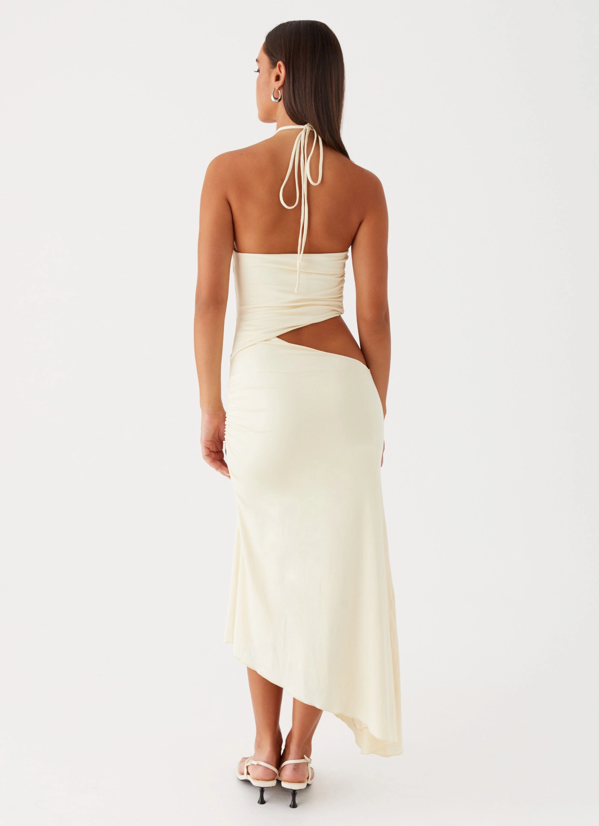 Tasha Maxi Dress - Lemon Care-Instructions-Included