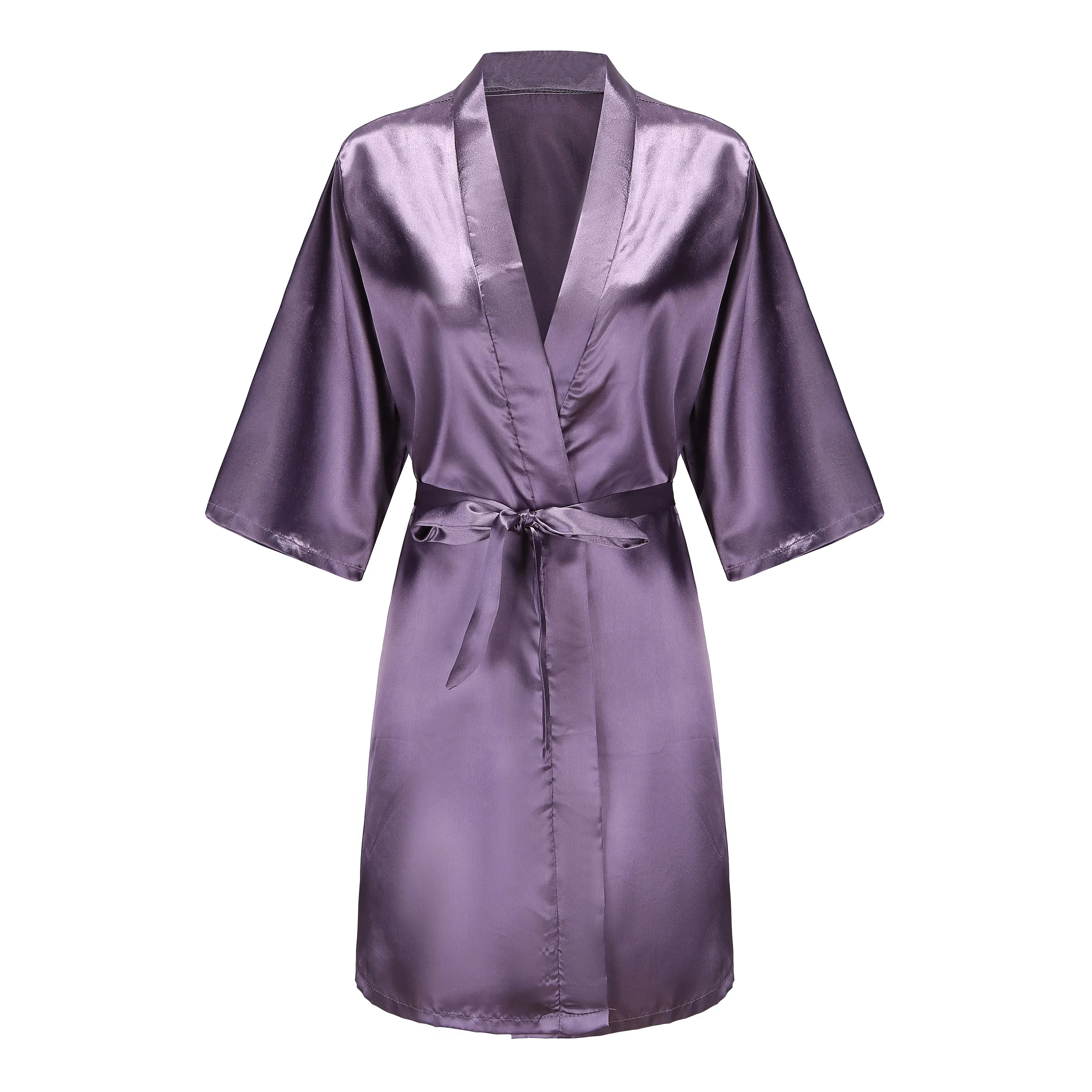 Team Bride Kimono Satin Women Bathrobe Wedding Sister Mother of the Bride Groom Bridesmaid Robes