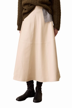 birthday party A-Line Leather Skirt