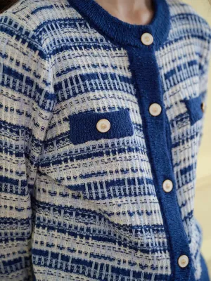 Active Wear Soft Cotton ??Flash Sale??Oakley Crew Neck Contrast Sweater Cardigan