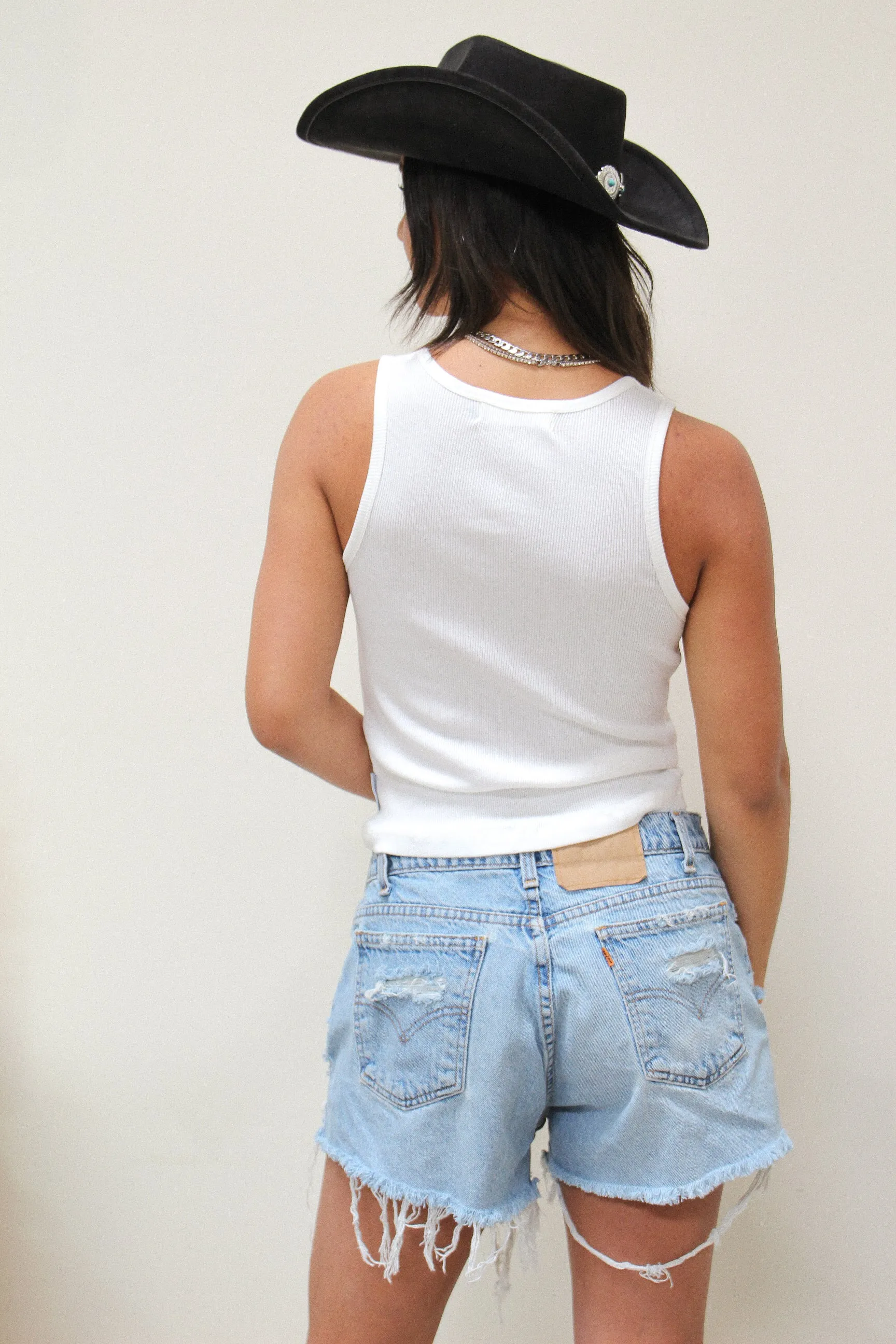 Tequila Ribbed Tank NonChafingTrim SlipResistant