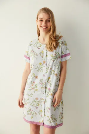Terra Flower Patterned