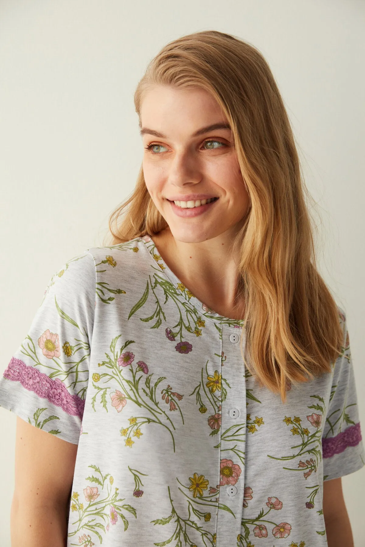 Terra Flower Patterned