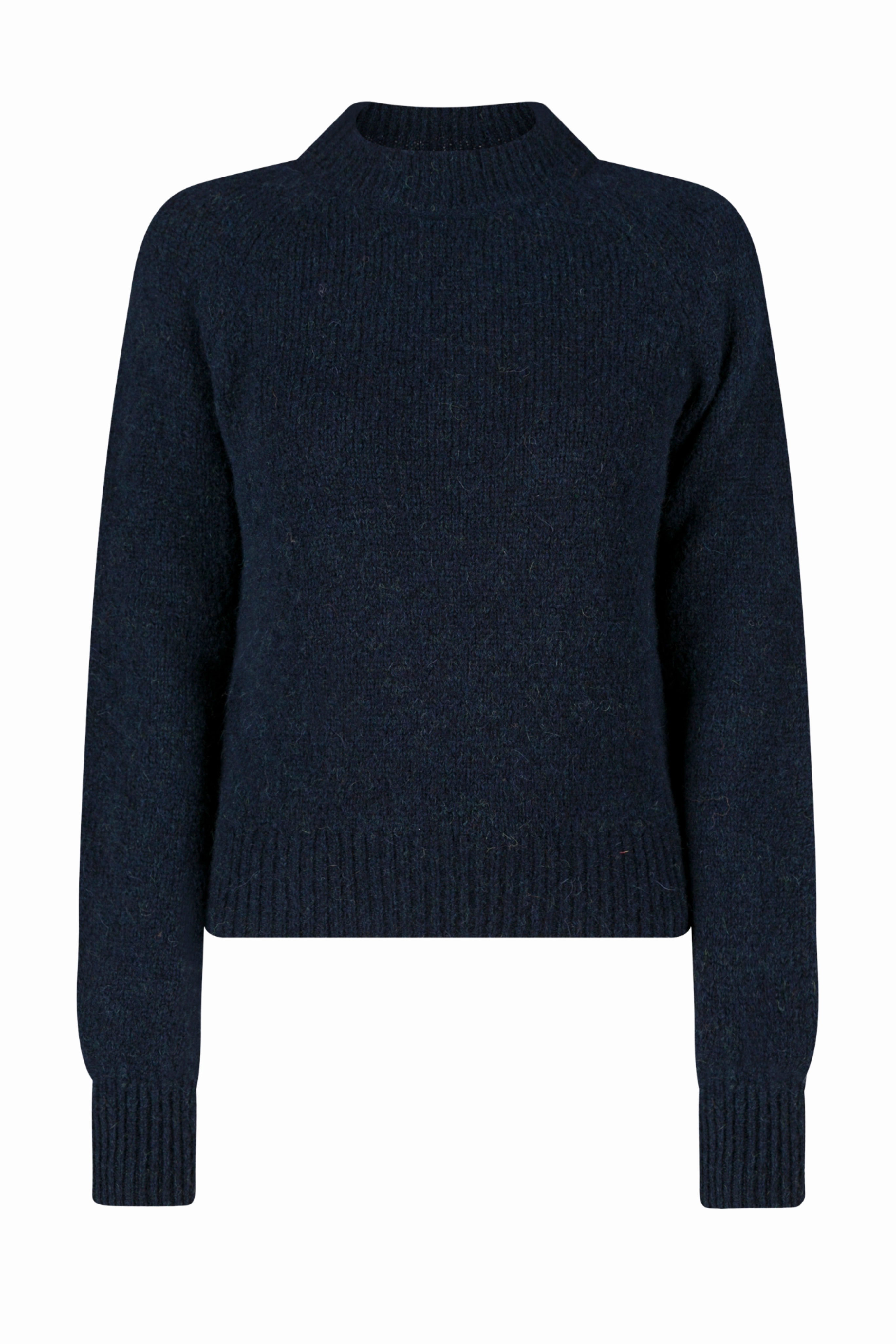Plush Inner Lining Sweat Wicking Lining Texas Sweater in Navy