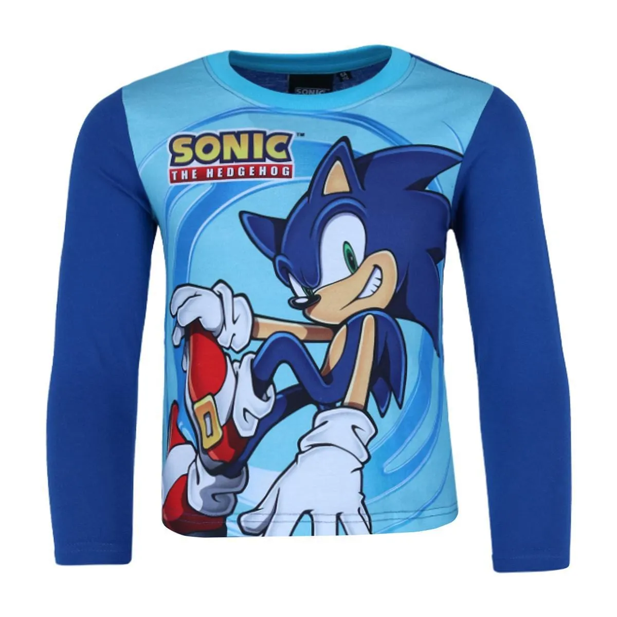 Textiel Trade Boys Sonic The Hedgehog Long Sleeve Pajama Set