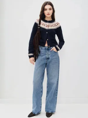 Thalia Round Neck Cardigan NonToxicCoating