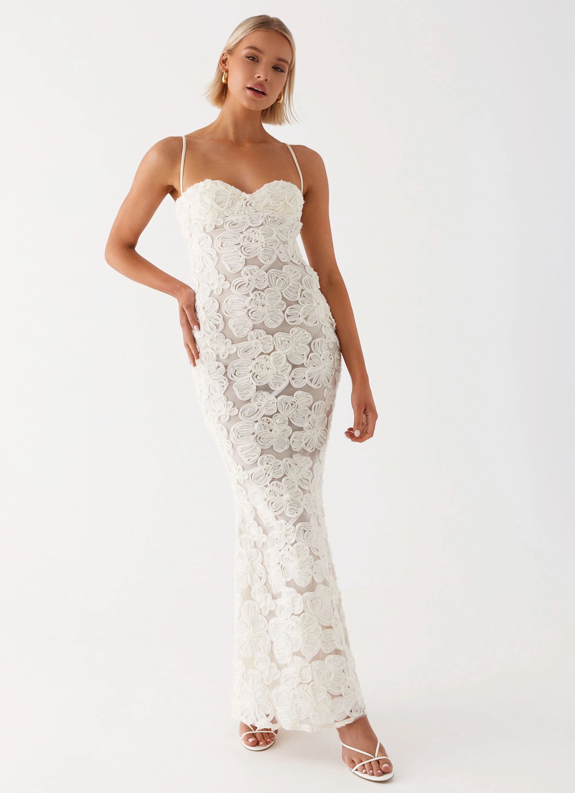 Chic Design That Girl Maxi Dress - Ivory