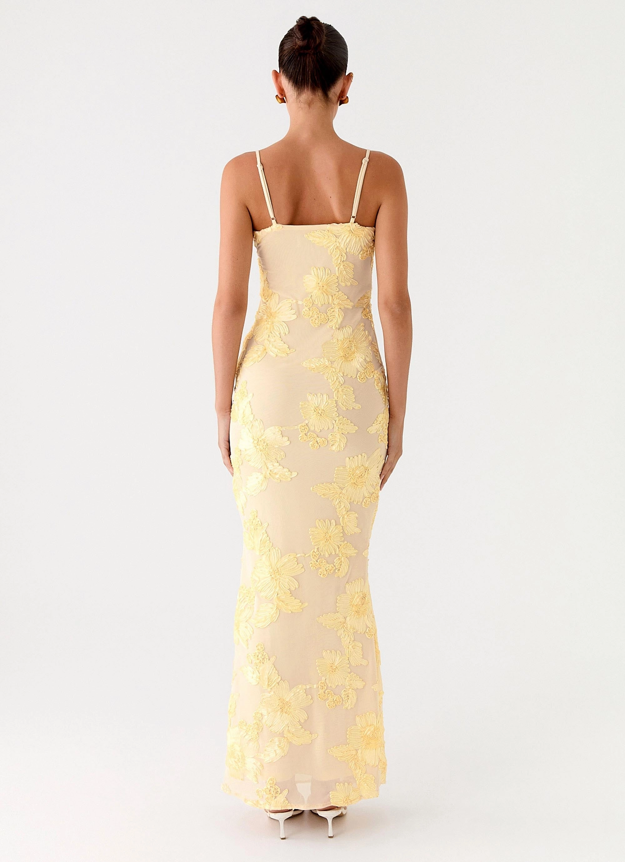 Functional Fit That Girl Maxi Dress - Lemon