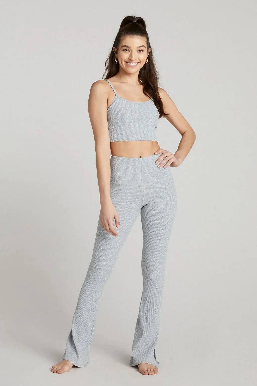 The Beau Pant Stone Rib