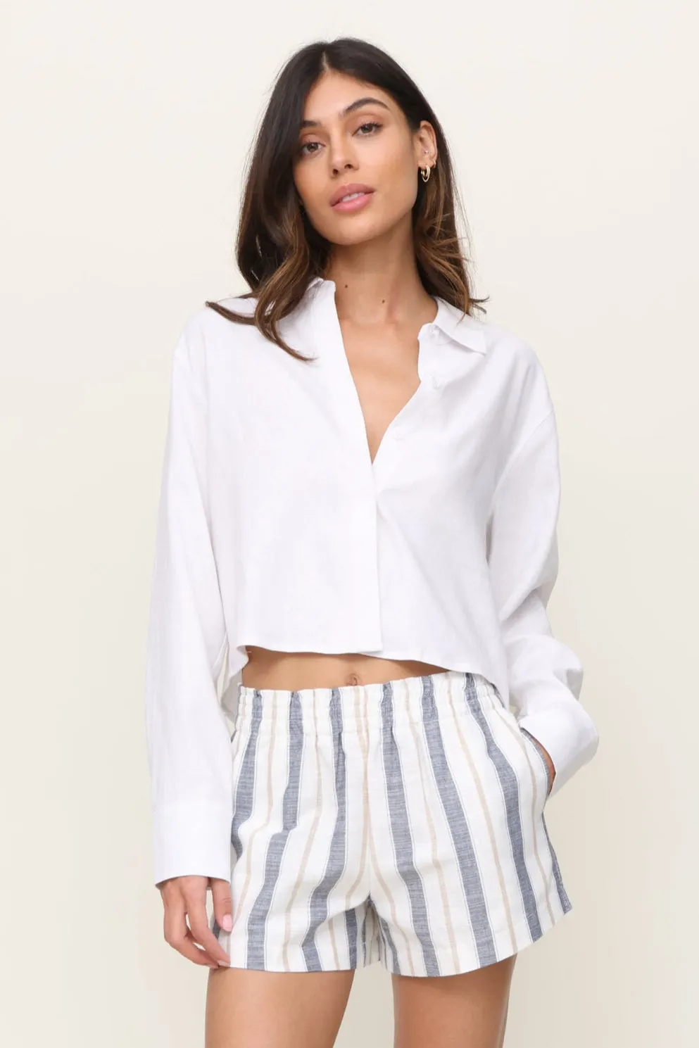 The Carissa Linen Button Down Outdoor Apparel