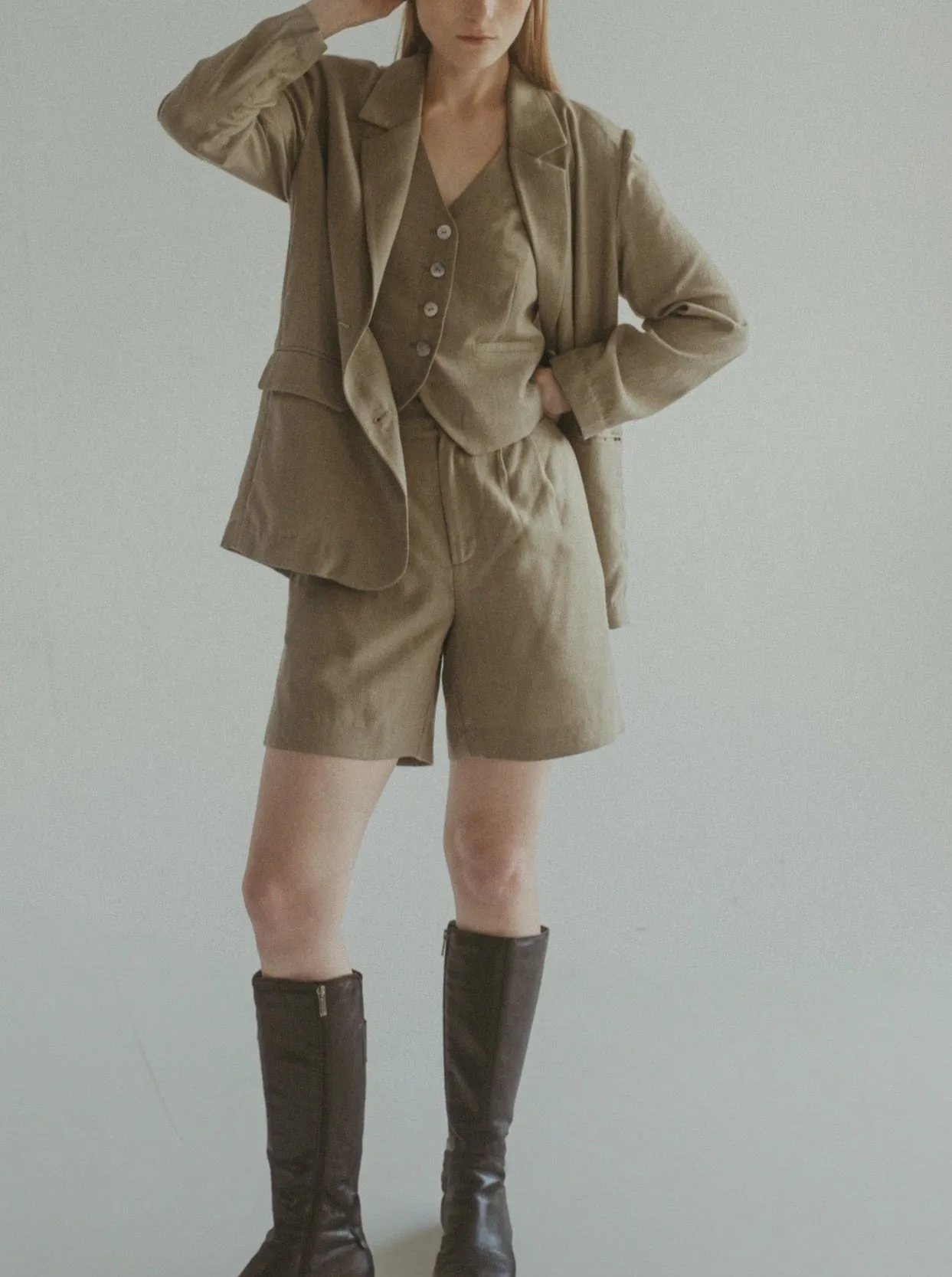 The Eva Blazer Circular Knit Technology
