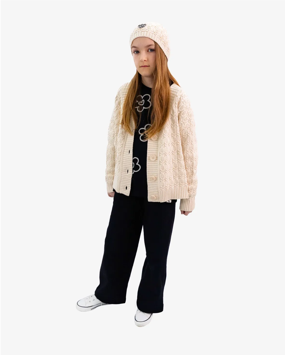 THE GIRL CLUB - BLACK ESSENTIALS LOUNGE PANTS