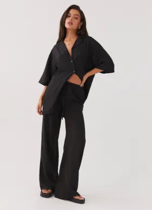 Flexible Look The Good Days Pants - Black