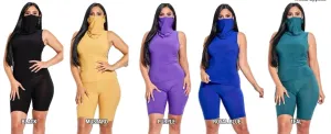 THE LUXE NK GLAM GIRL ACTIVE WEAR AND LOUNGE COLLECTION - 3PC CUTE AND COMFY SET -9136