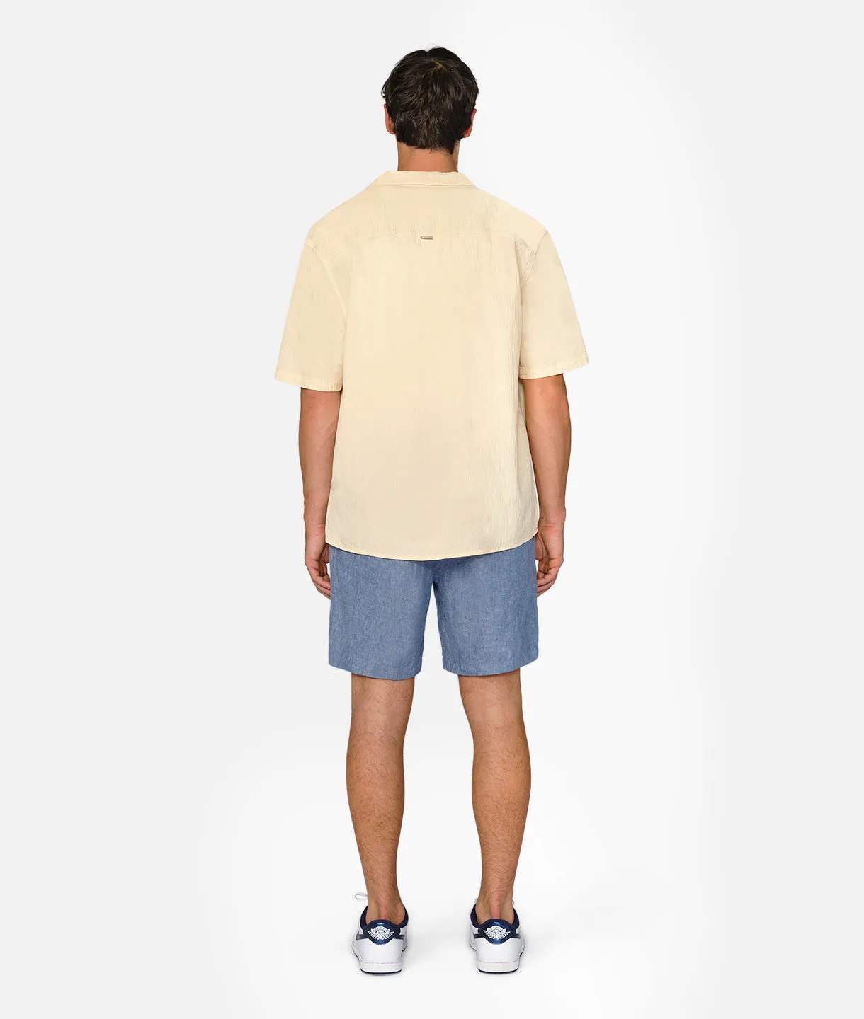 The Marina Linen Short - Dk Chambray 24