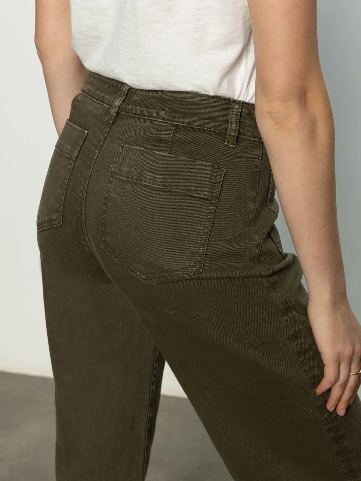 The Marine Standard Rise Denim Pant Fatigue Slimline Fit Rugged Fit