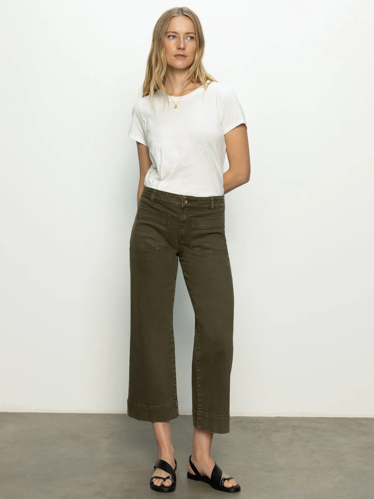 The Marine Standard Rise Denim Pant Fatigue ReinforcedBeltLoops