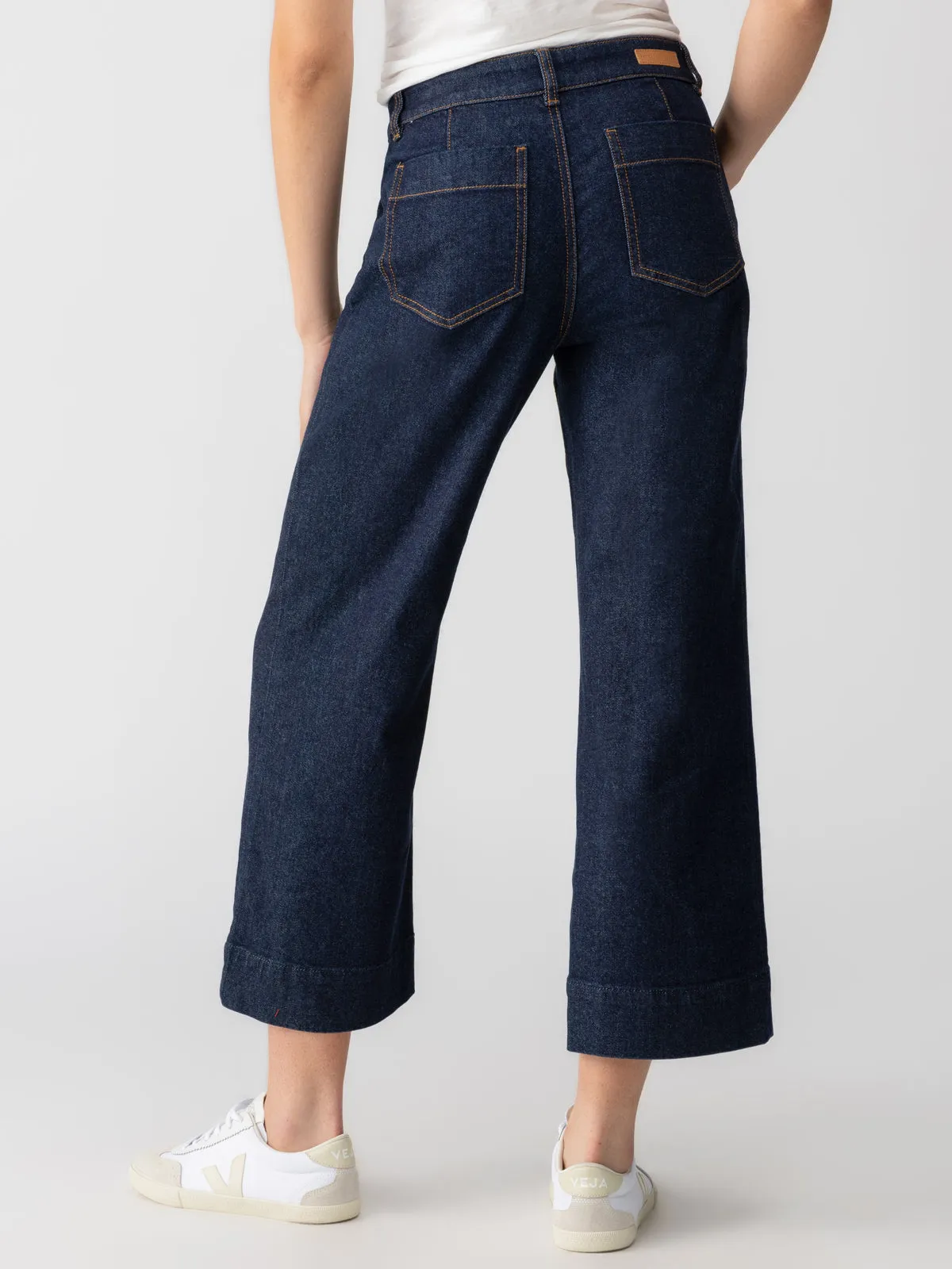 Cozy Wear Flexible Cut The Marine Standard Rise Denim Pant Magnetic