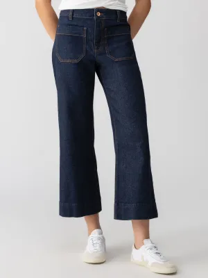 The Marine Standard Rise Denim Pant Magnetic Secure Cuff Design Perfect Length