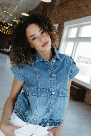 Zero Waste Cut Pattern EcoFriendlyDye The Rewind Vest