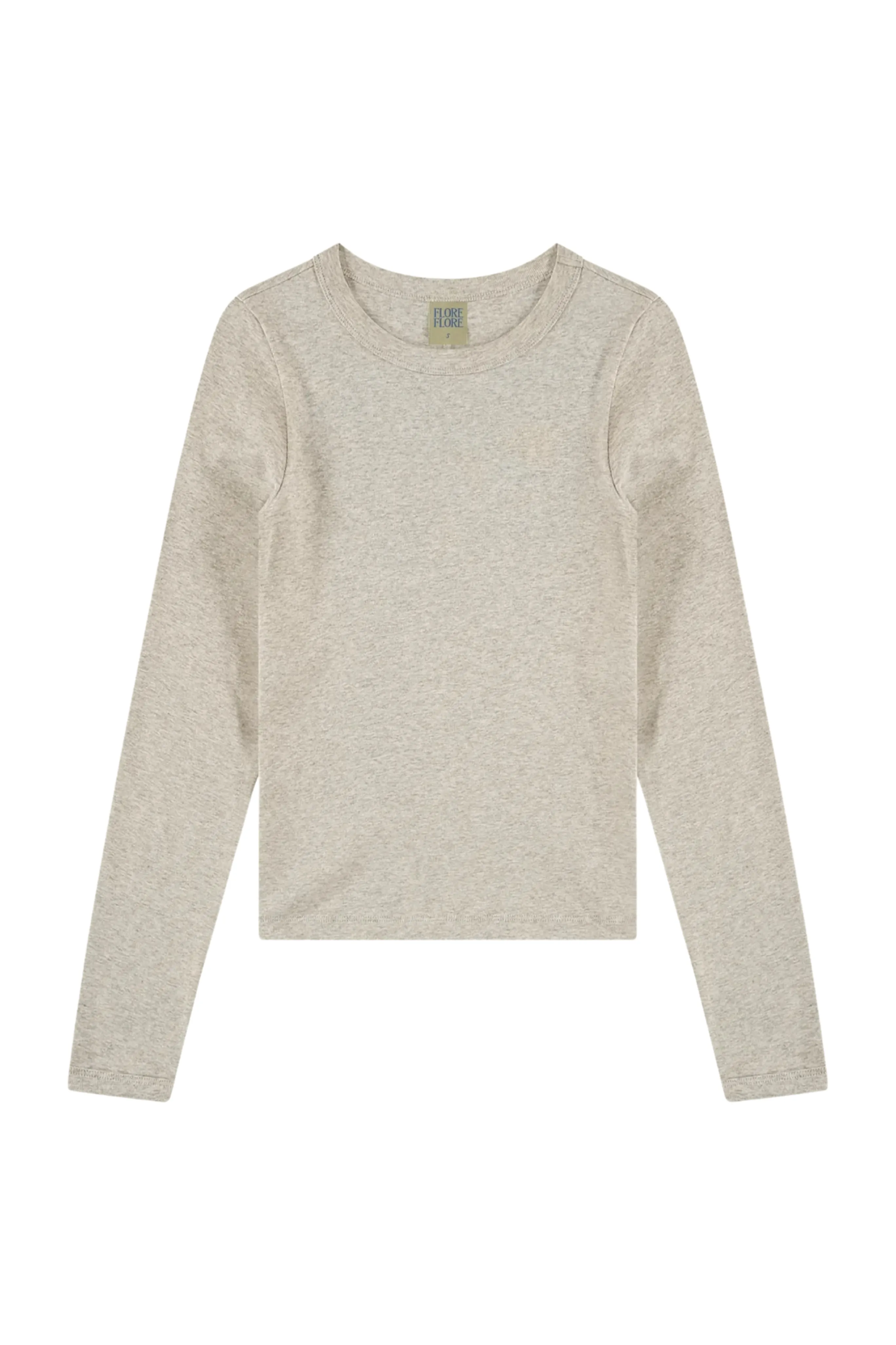 Max Tee in Heather Grey Winter Wardrobe Ethical production