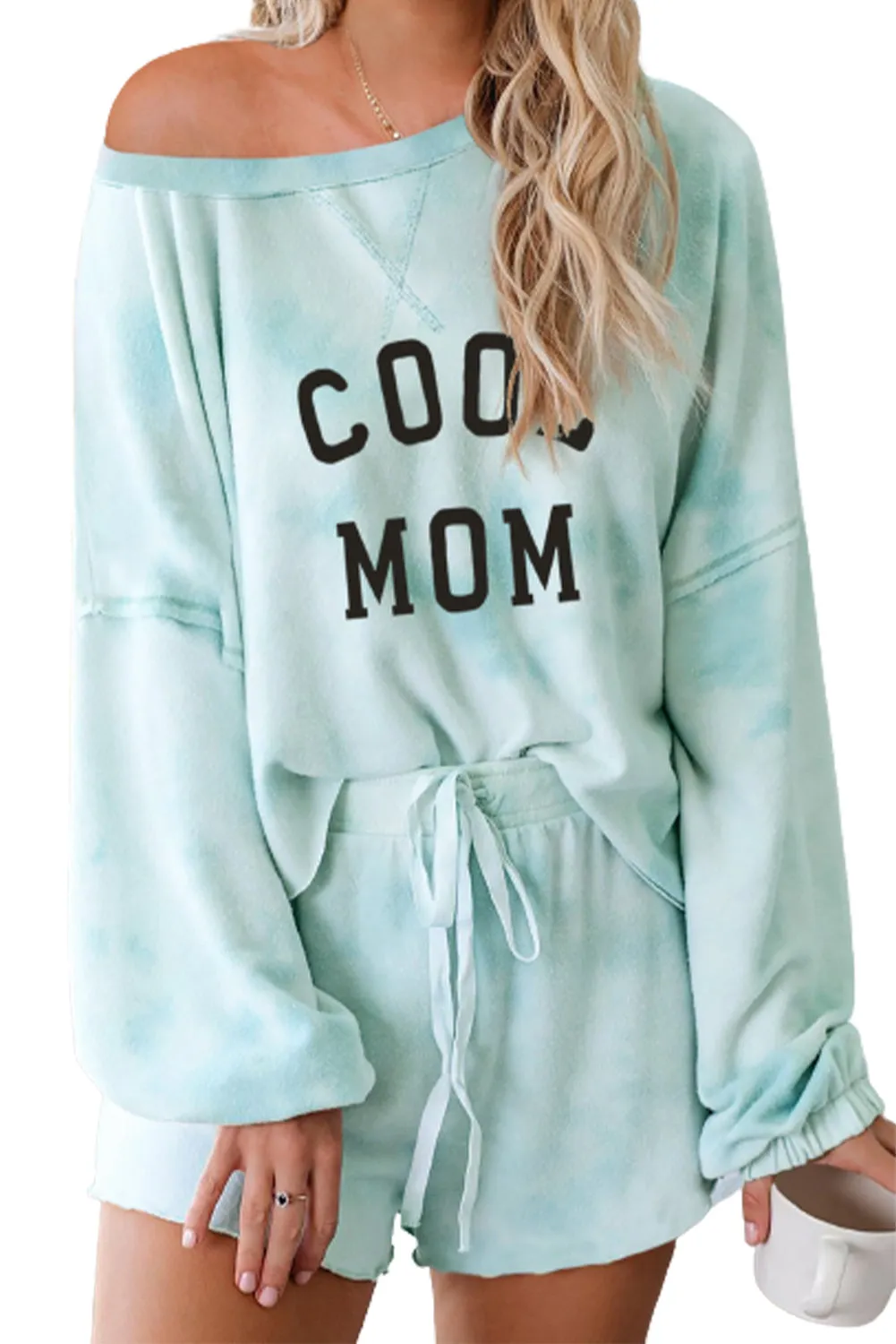 Tie-dye Pajamas Loungewear Set