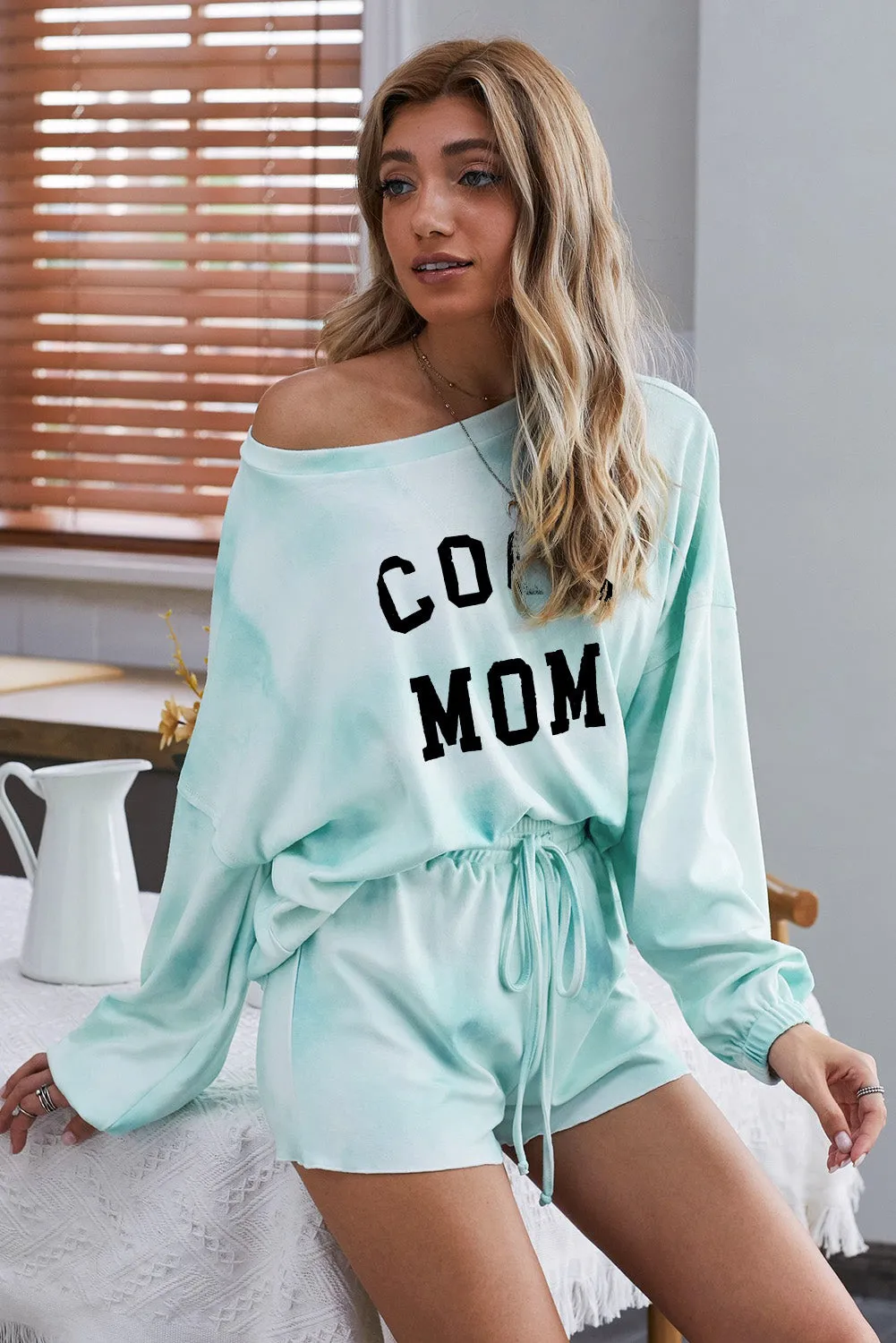 Tie-dye Pajamas Loungewear Set