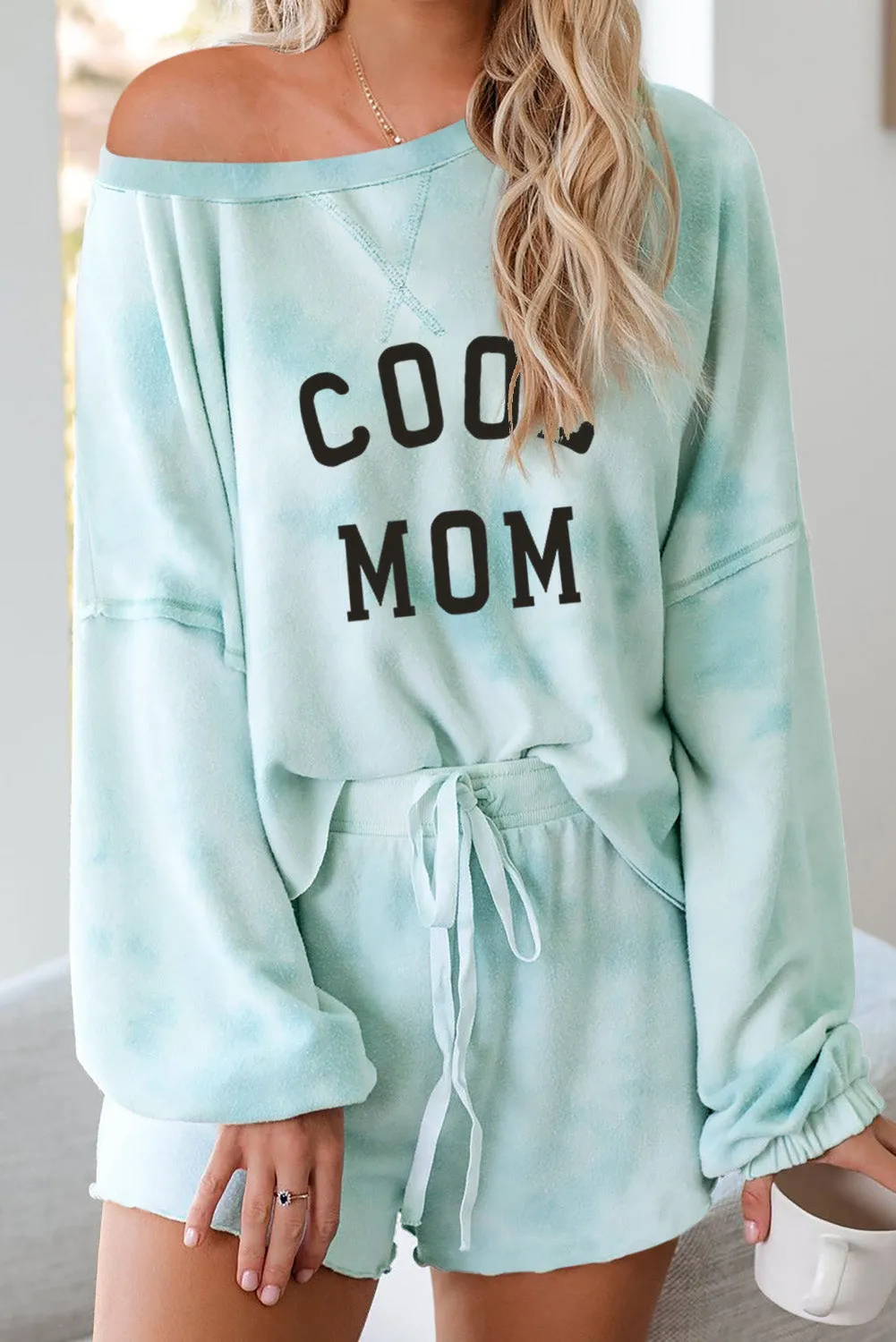 Tie-dye Pajamas Loungewear Set