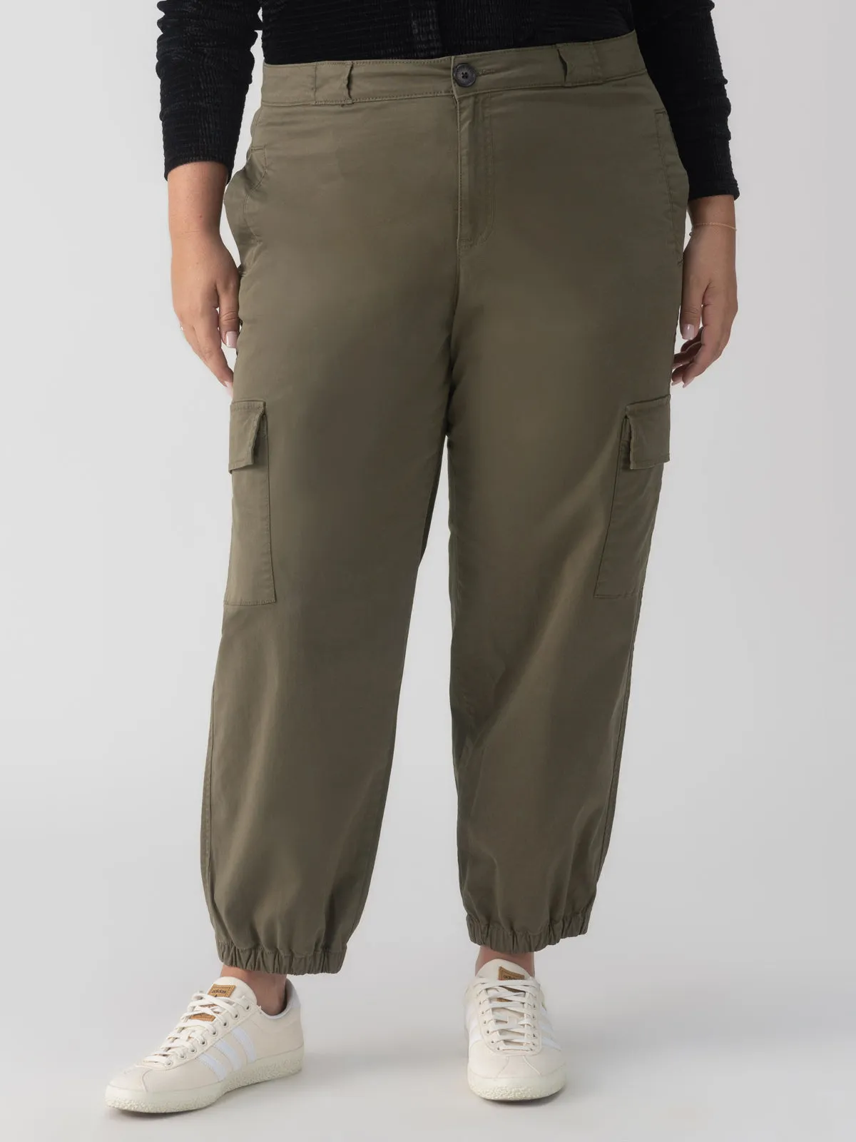 Take Over Jogger Mid-Rise Pant Kalamata Extended Sizing Trendy Layering