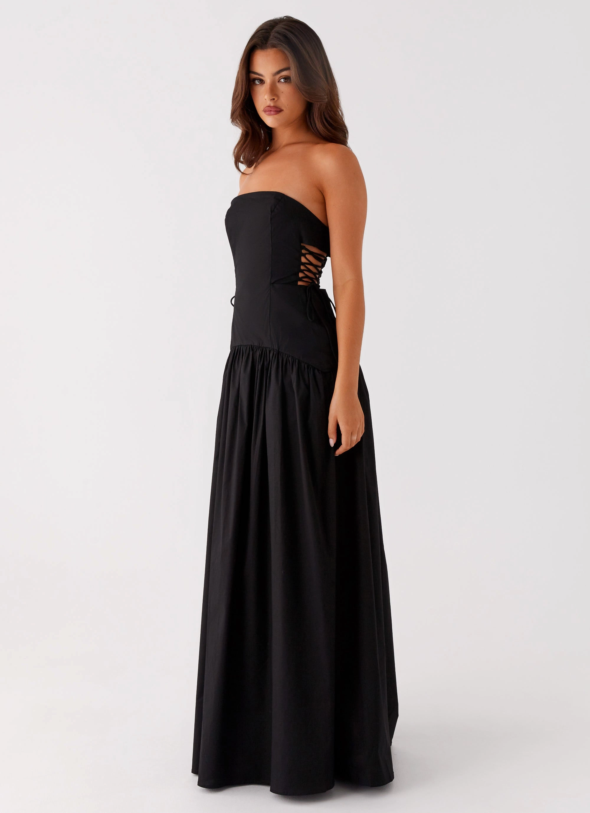 boho vibe Conagh Maxi Dress - Black