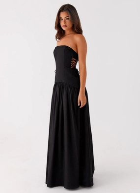 boho vibe Conagh Maxi Dress - Black