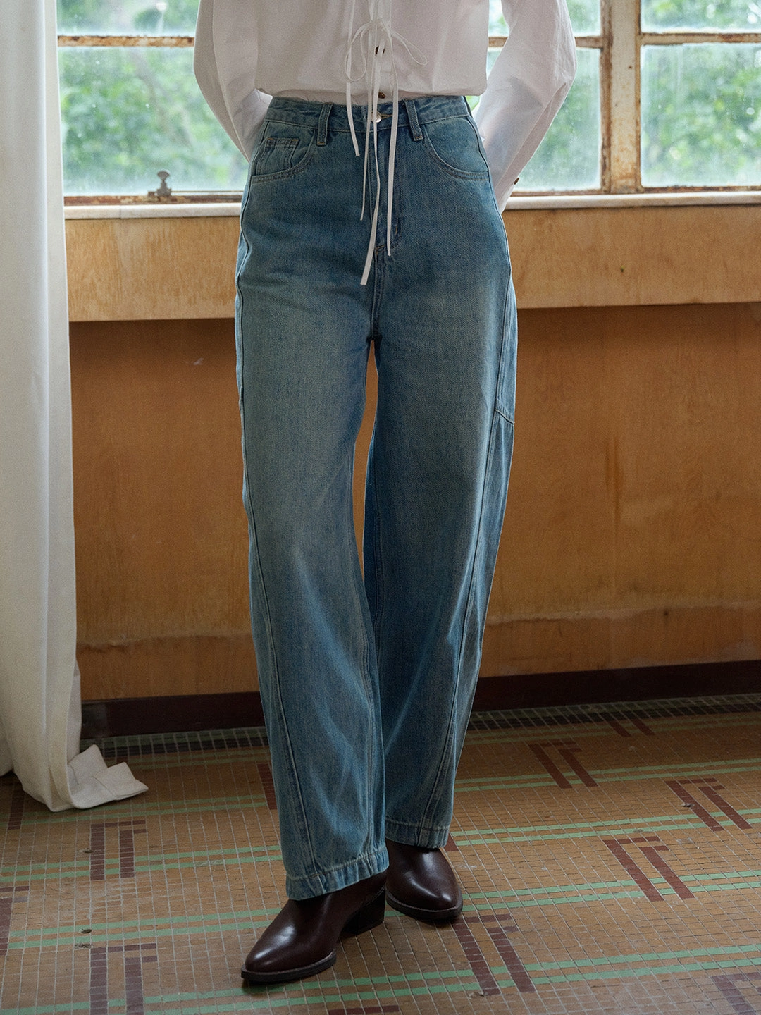Everlee Cotton Scimitar Jeans TaglessComfort