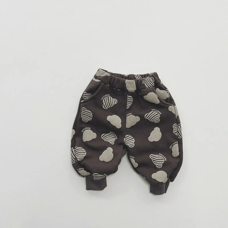 Toddler Bear Fleece Lined Pants