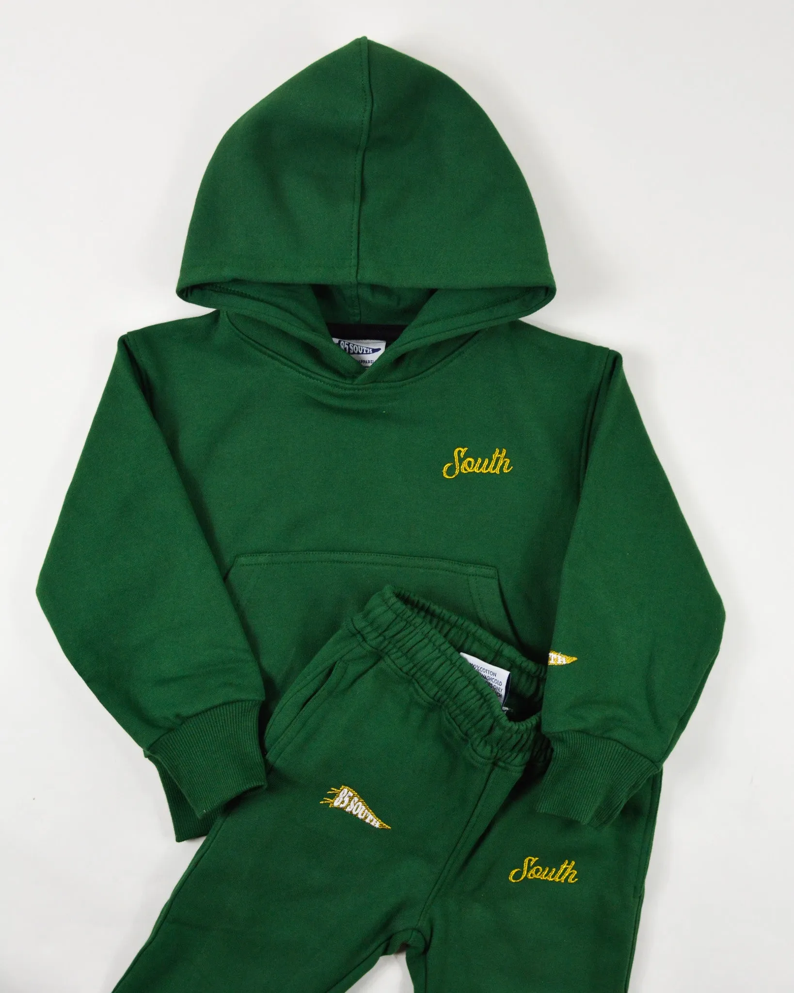 Toddler Premium South Hoodie - Hunter Green