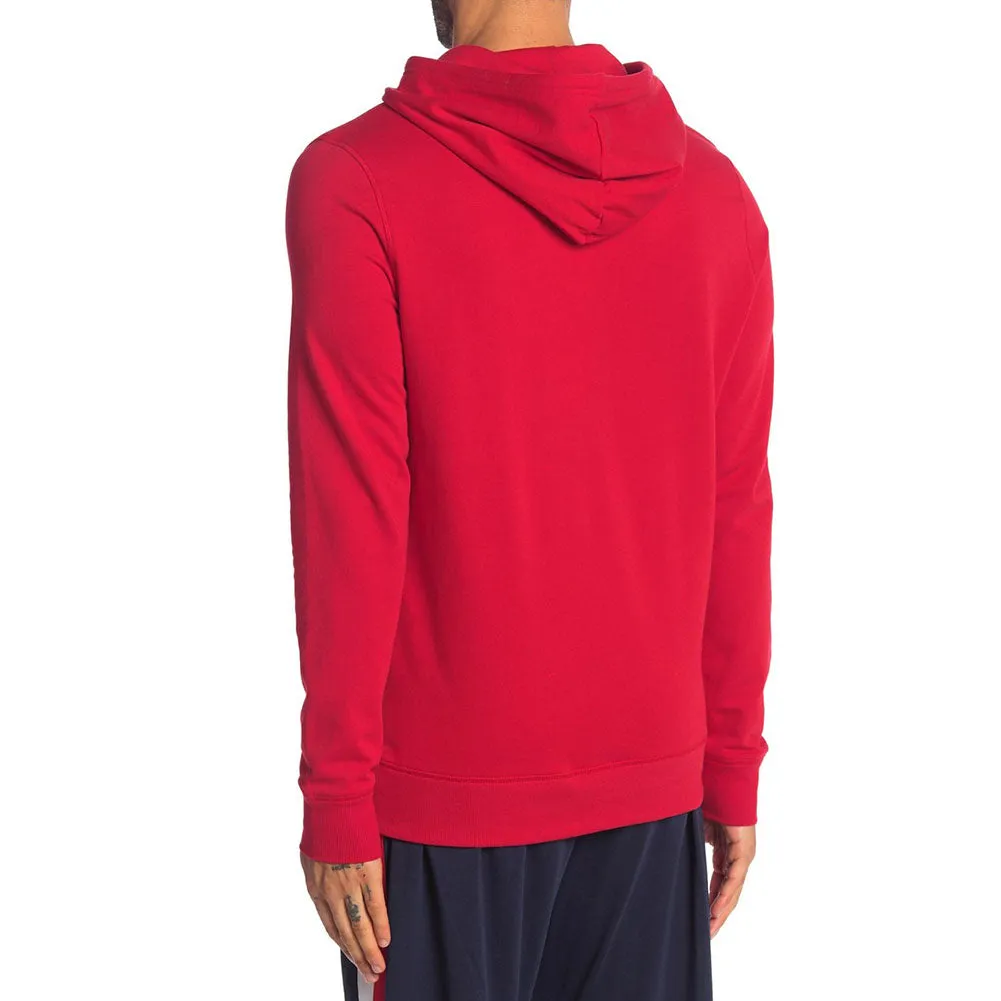 Tommy Hilfiger Men's Logo Print Raglan Fleece Lined Lounge Sleep Sweatshirt