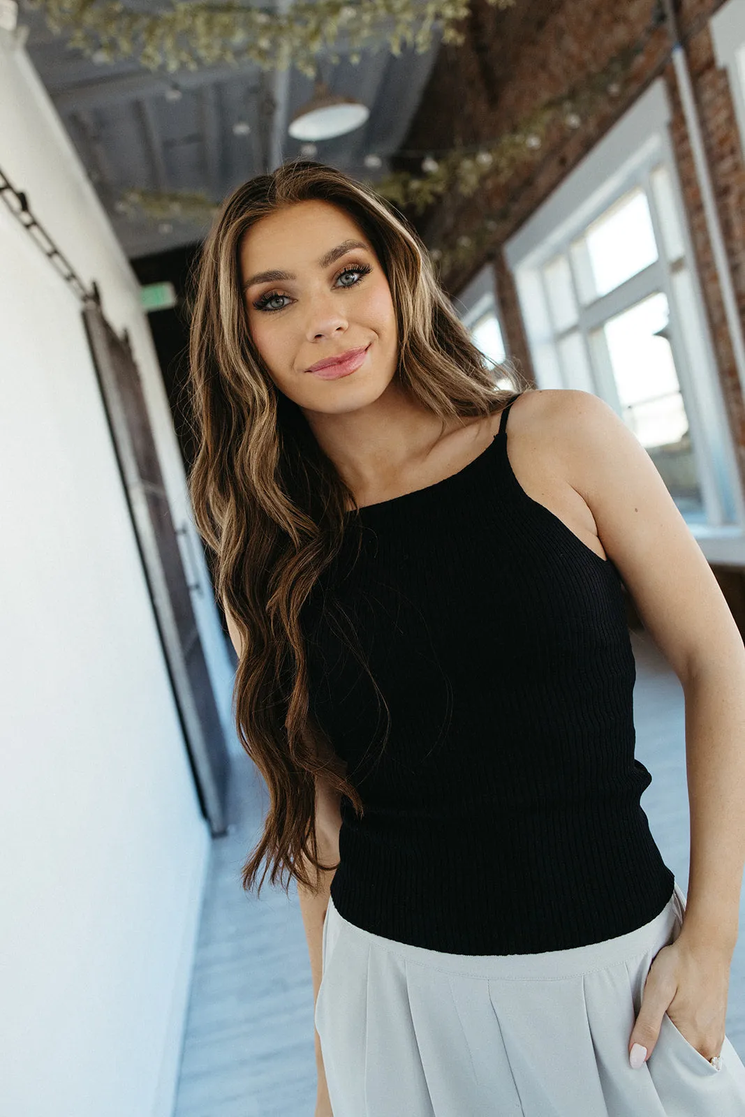 Top Notch Halter Top Soft Wool