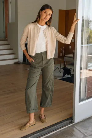 Tori Utility Pant Sequoia Casual Vibe Low-rise style