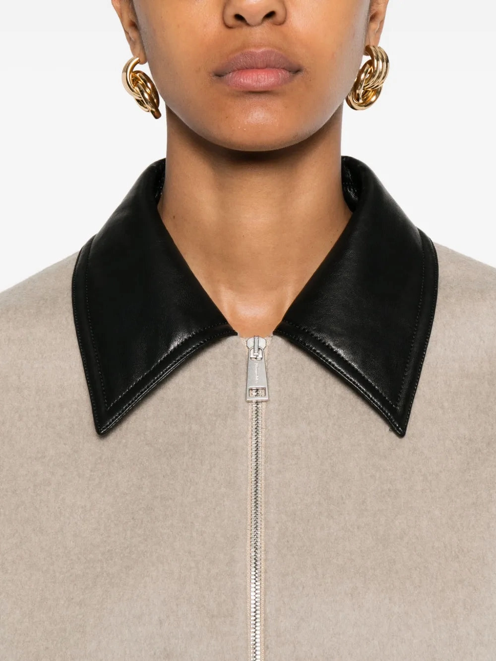 Casual Outdoor Layer Phebe Jacket in Stone