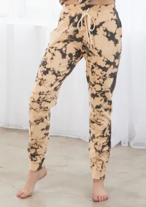 Trendy Splatter Tie Dye Jogger Pants