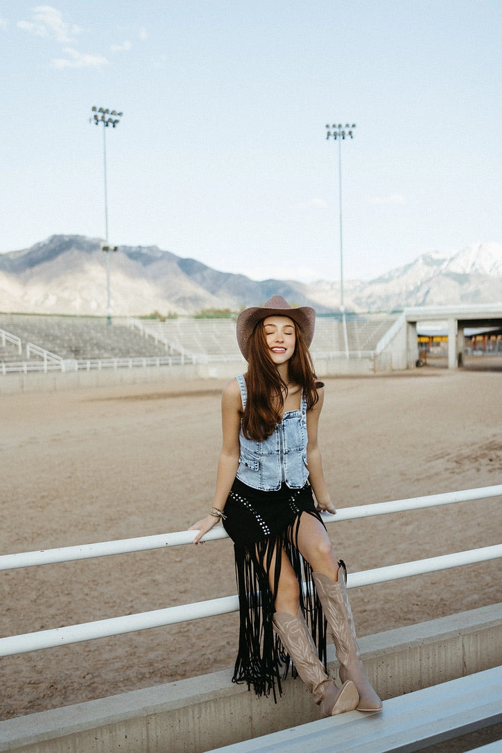 MultiPanelBreathability Saloon Stitch Western Boots