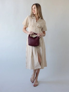 Zip-Closure Perfect for Travel Robyn Stripe Dress