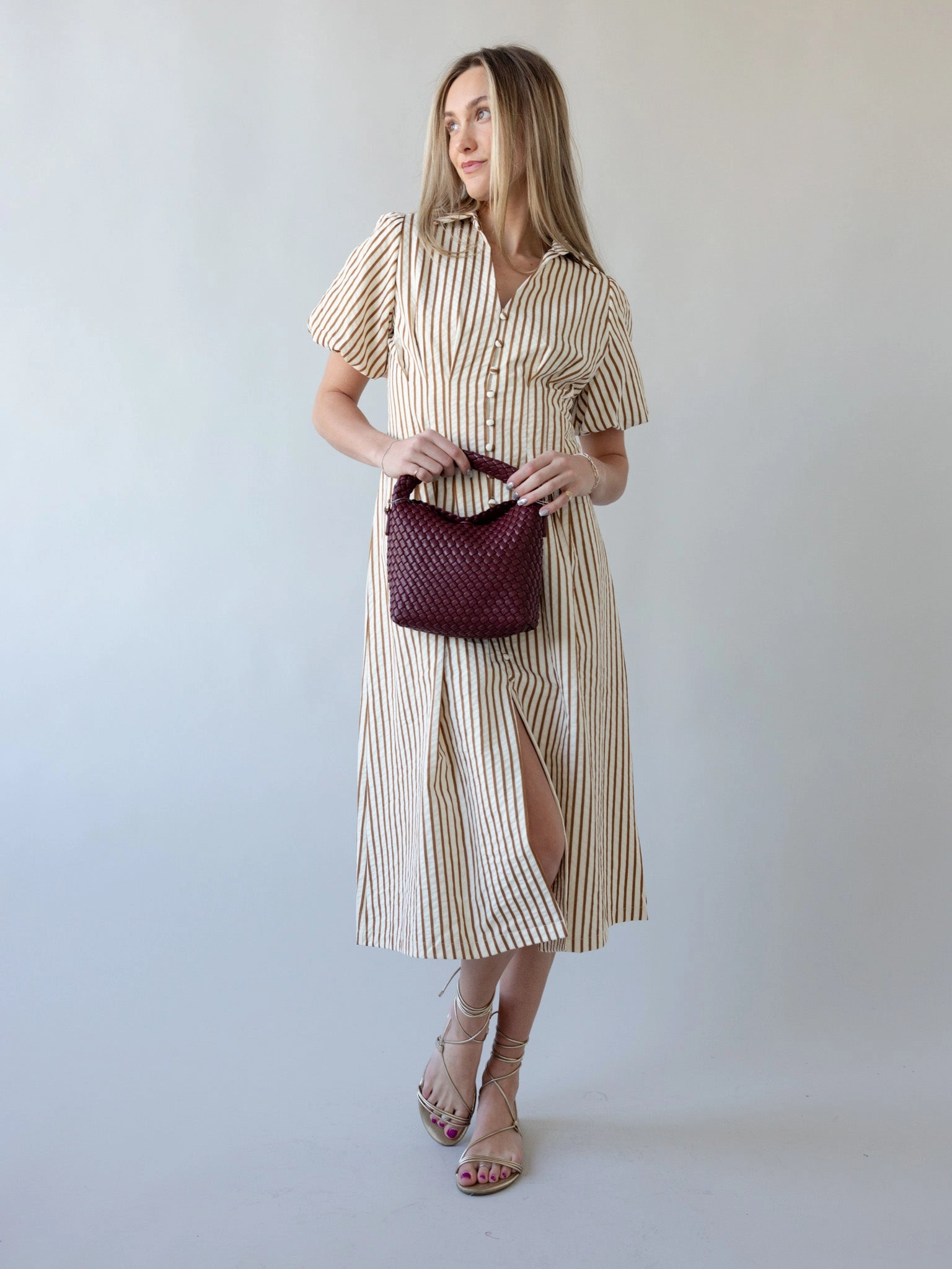 Zip-Closure Perfect for Travel Robyn Stripe Dress